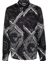 Just Cavalli Hemd mit Print-Mix Schwarz