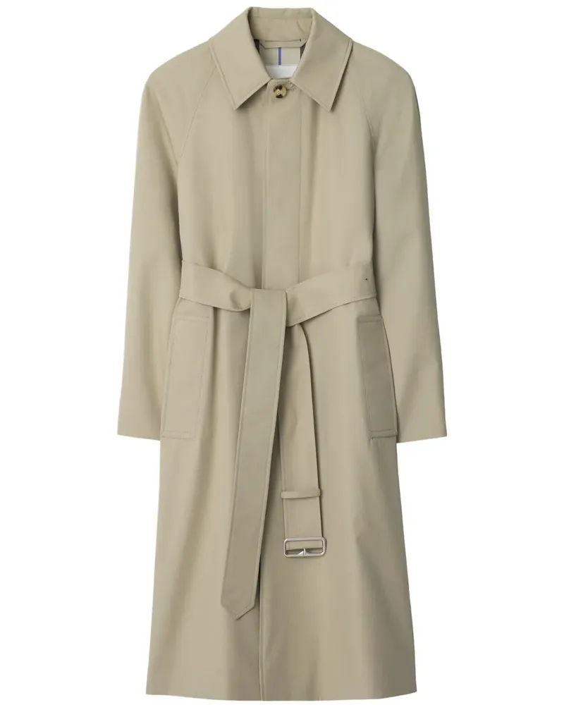 Burberry Mantel aus Gabardine - Braun Braun