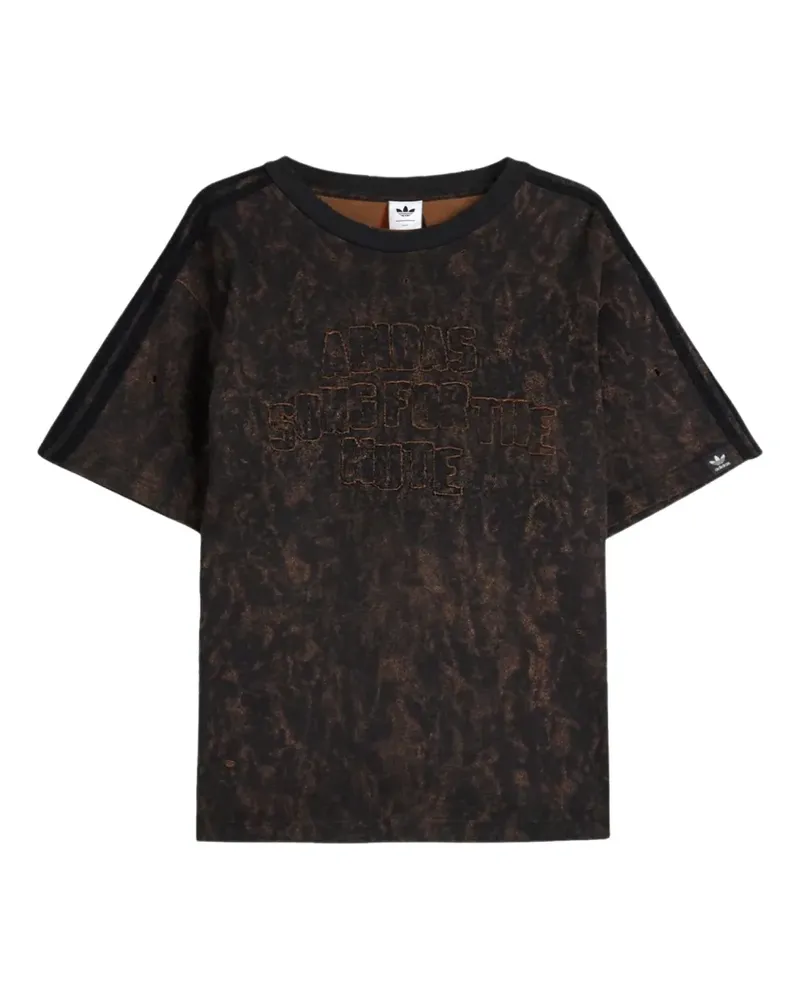 adidas x Song for the Mute oversized logo T-shirt - Schwarz Schwarz