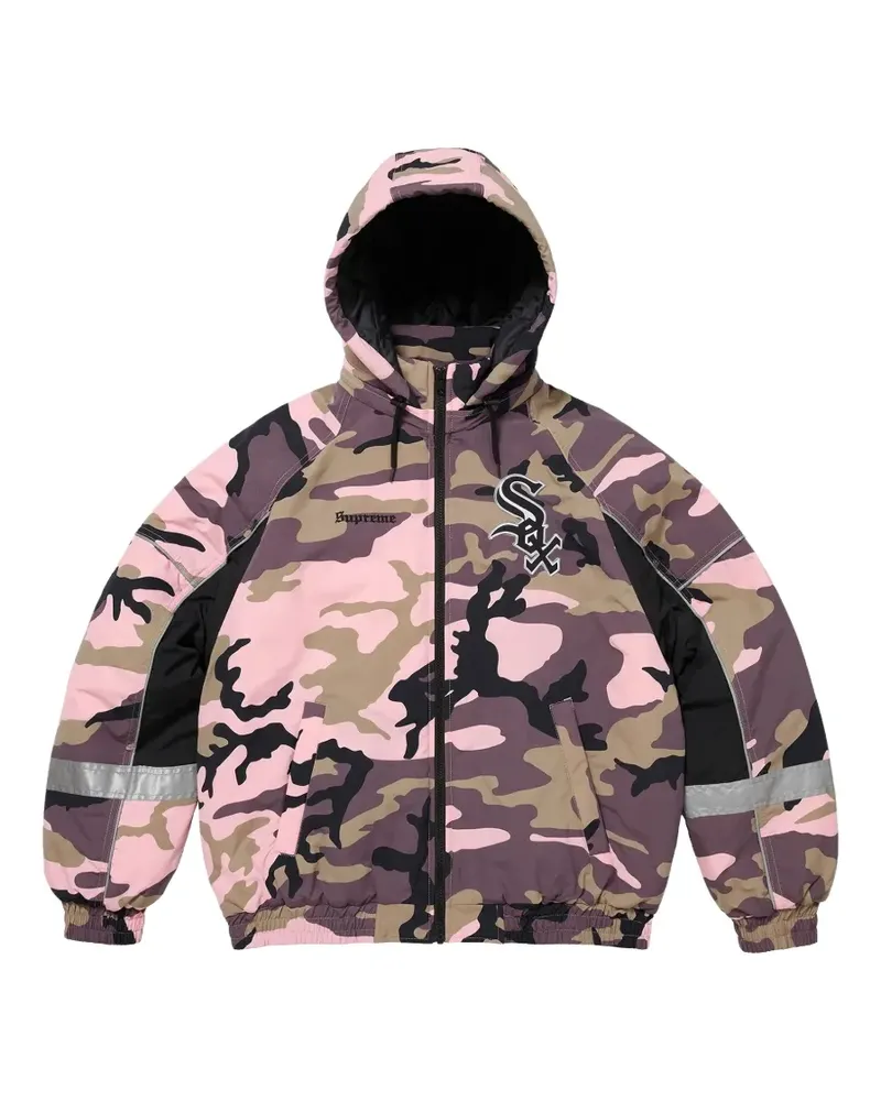 Supreme Being Kapuzenjacke mit Camouflage-Print - Nude Nude