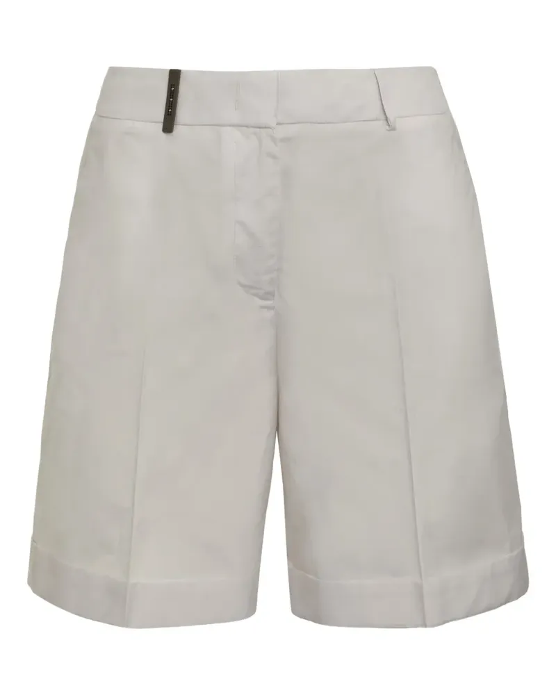 Peserico Shorts mit Bügelfalten - Nude Nude
