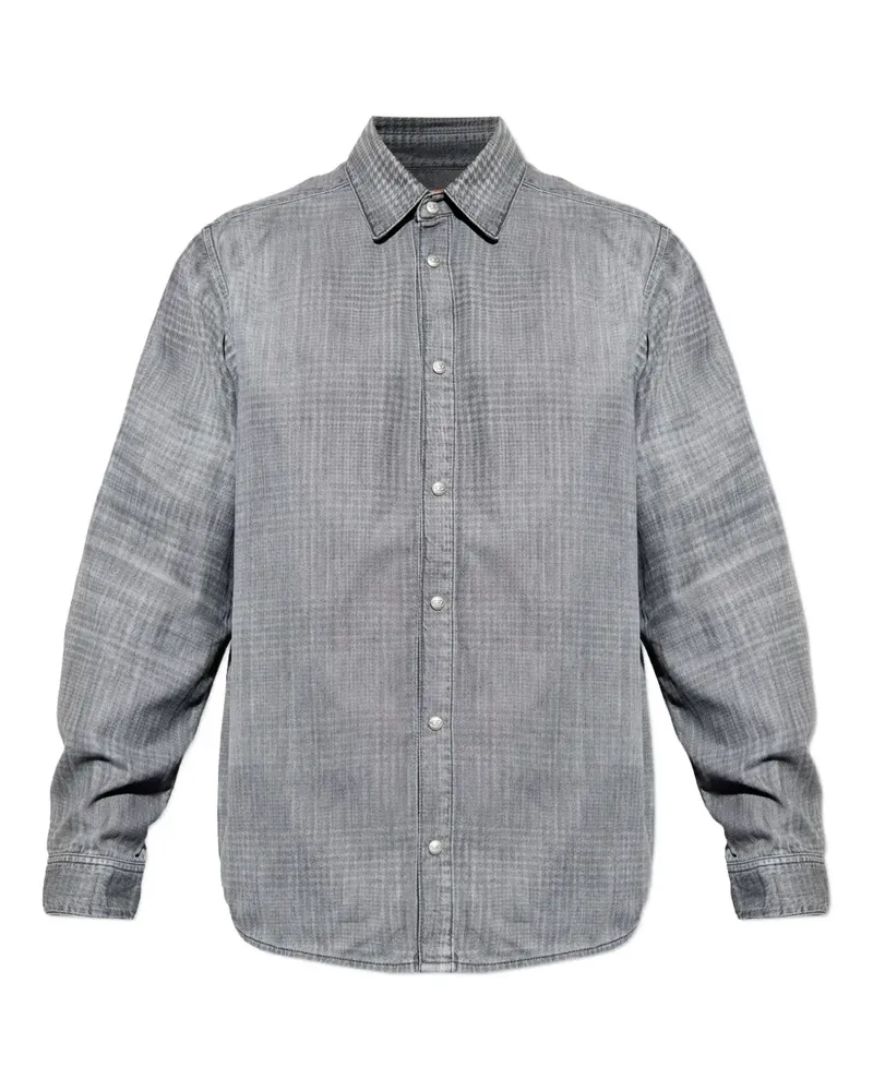 Diesel D-Simply-S11 Hemd - Grau Grau