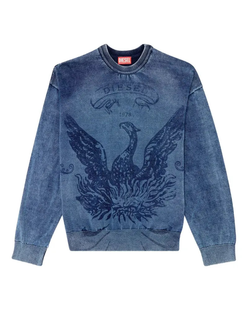 Diesel K-Fenicol Sweatshirt - Blau Blau