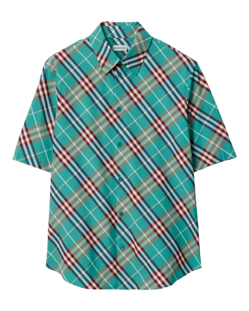 Burberry Kariertes Hemd - Blau Blau