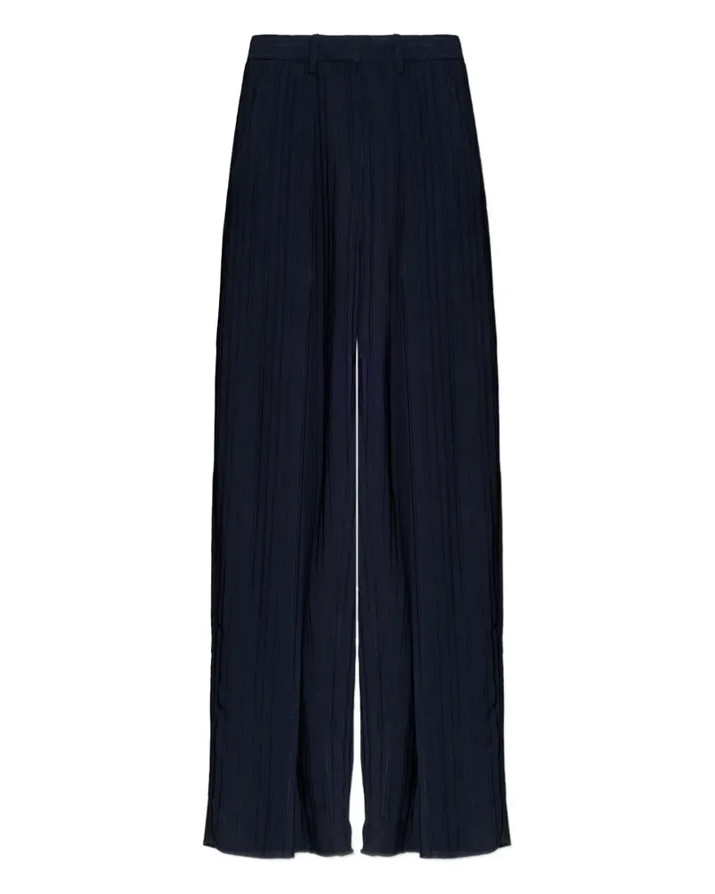 Victoria Beckham Plissierte Hose - Blau Blau