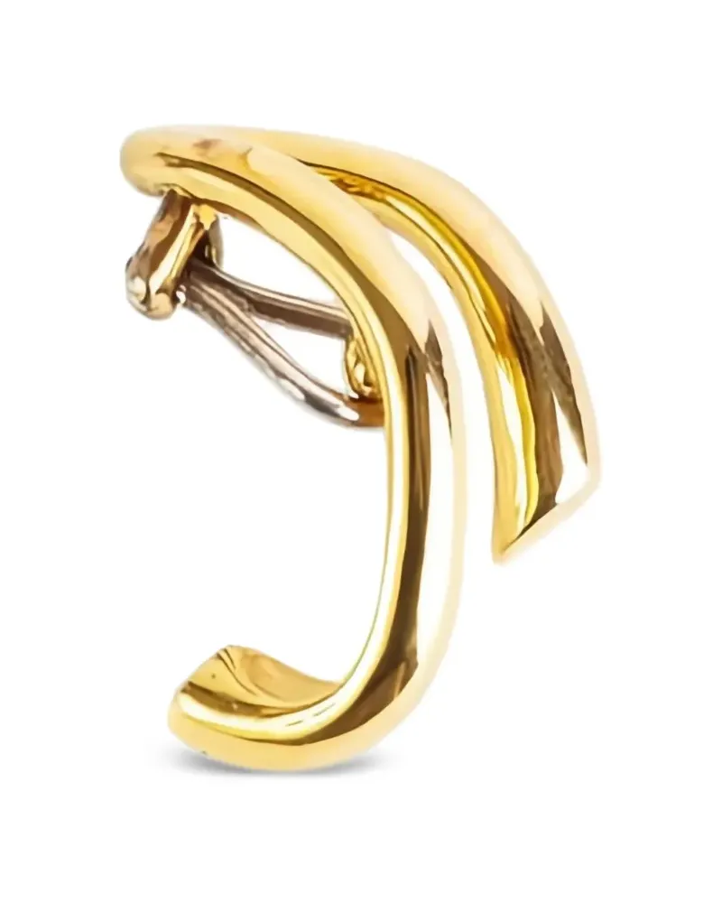 Charlotte Chesnais Gelbvergoldeter 'Dali' Sterlingsilber-Ohrclip - Metallic Metallic