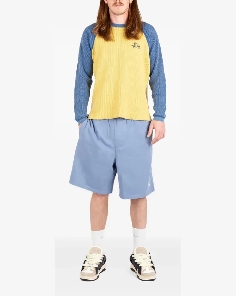 Stüssy Shorts aus Baumwolle - Blau Blau
