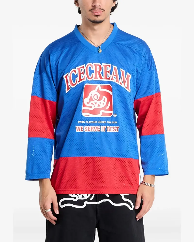 Billionaire Boys Club Team Hockey T-Shirt - Blau Blau