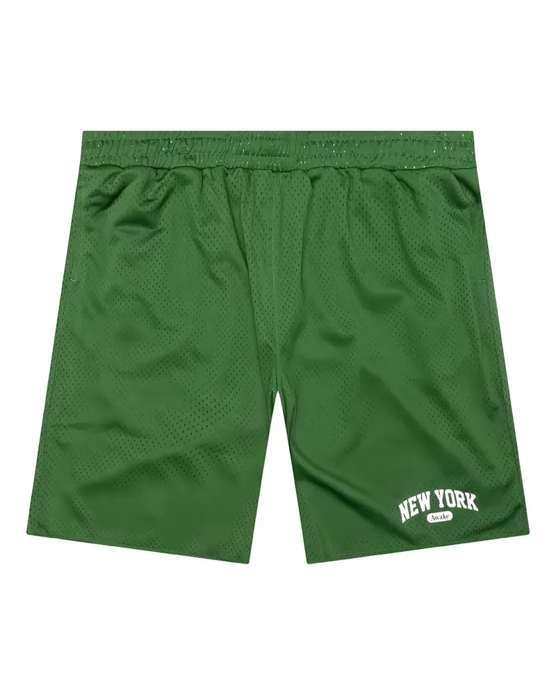 AWAKE NY Archway Mesh-Shorts - Grün Grün