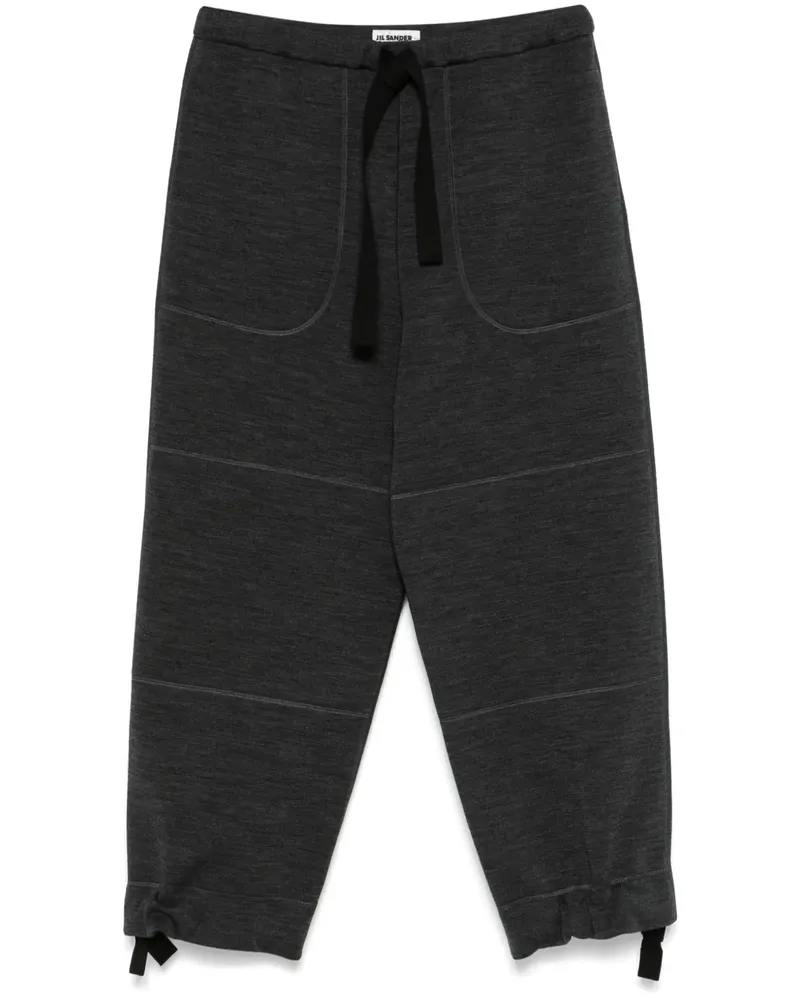 Jil Sander Hose mit meliertem Effekt - Grau Grau