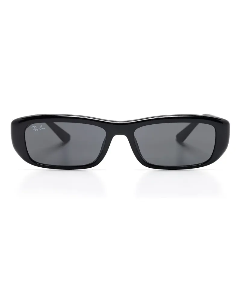 Ray Ban Sonnenbrille mit eckiger Form - Schwarz Schwarz