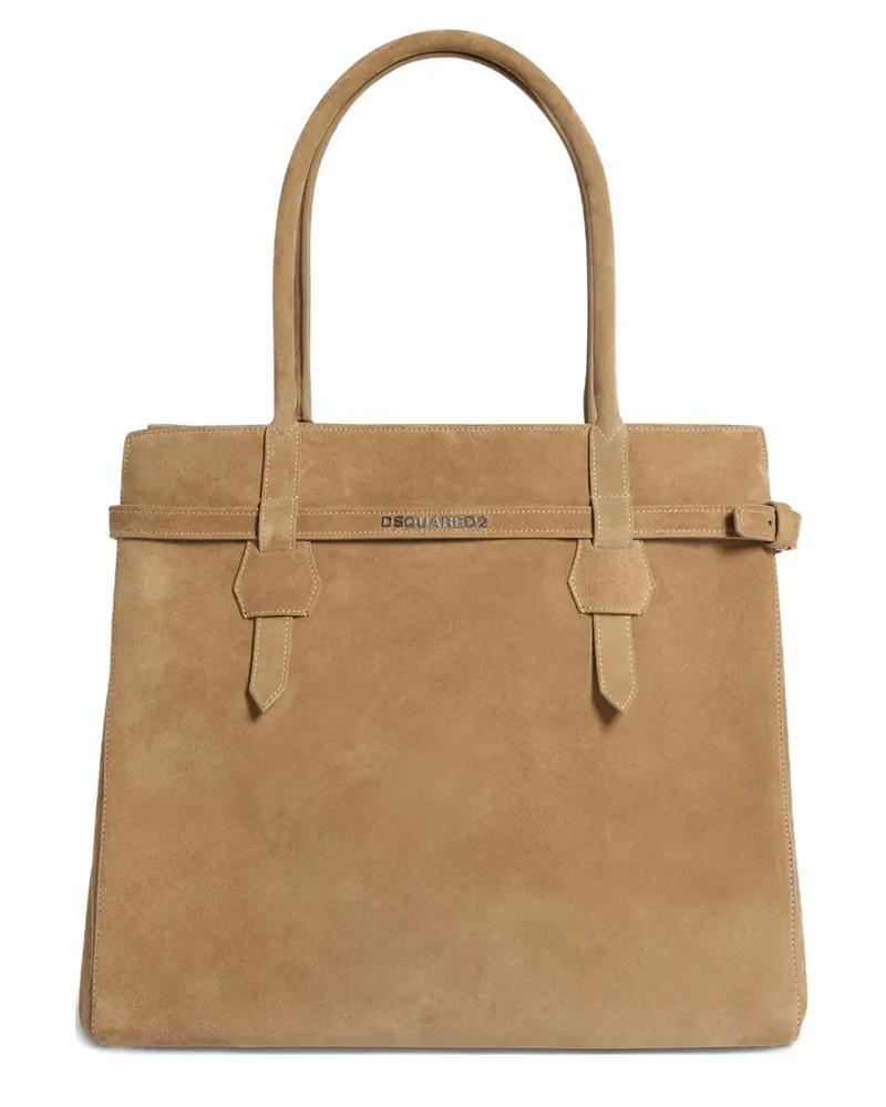 Dsquared2 Shopper mit Logo - Nude Nude