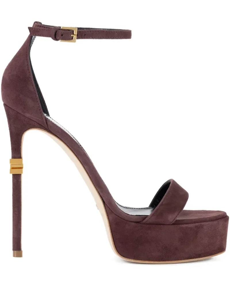 Elisabetta Franchi platform stiletto sandals - Braun Braun