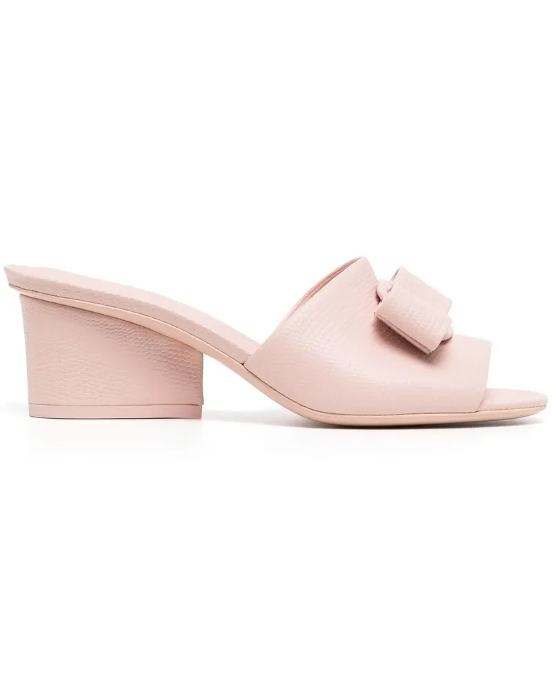 Ferragamo Valery Mules 50mm - Rosa Rosa
