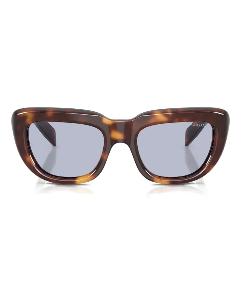 Prada geometric-frame sunglasses - Braun Braun