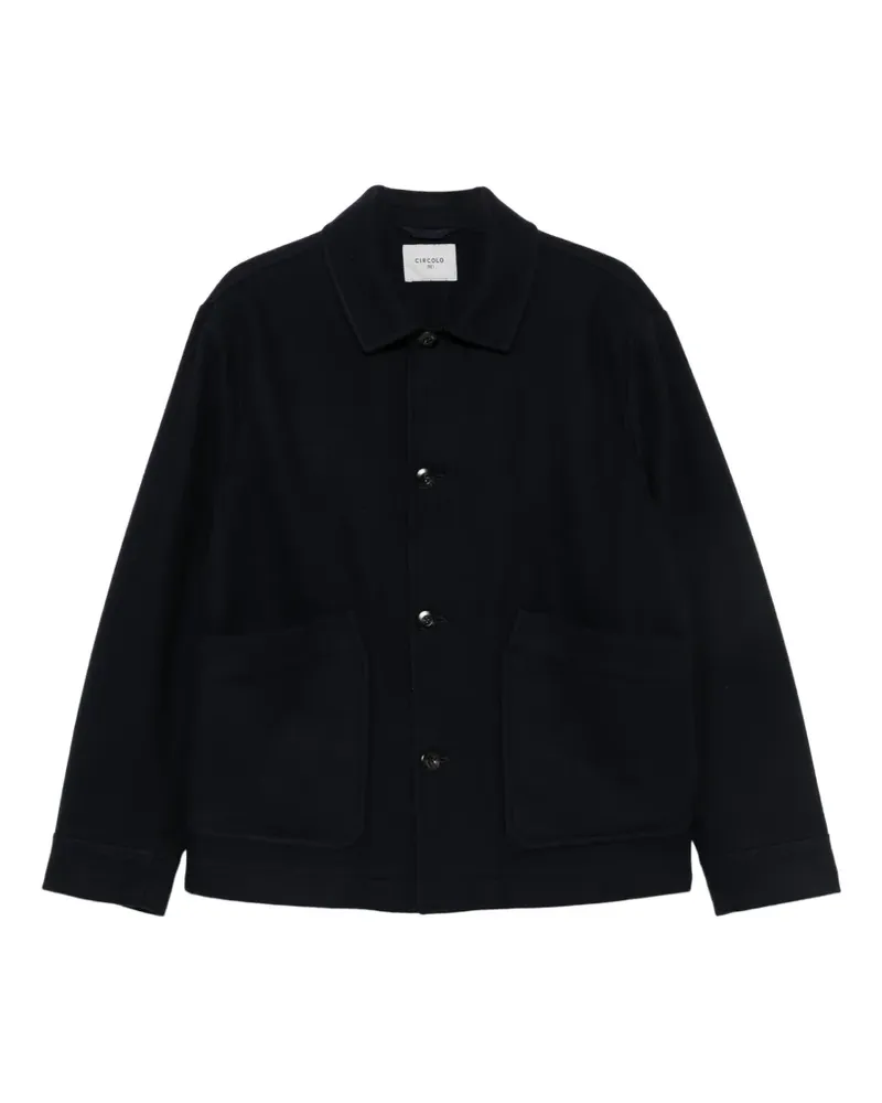 CIRCOLO 1901 Jacke mit aufgesetzten Taschen - Blau Blau