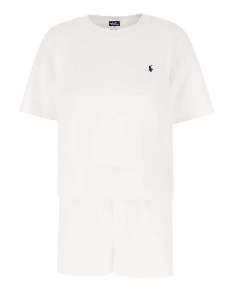 Ralph Lauren crewneck logo T-shirt - Weiß Weiß