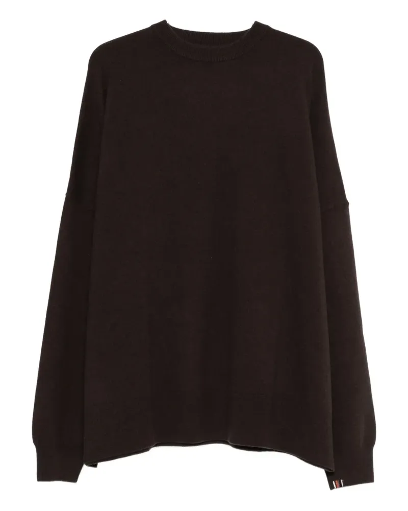 extreme cashmere Juna round-neck sweater - Braun Braun
