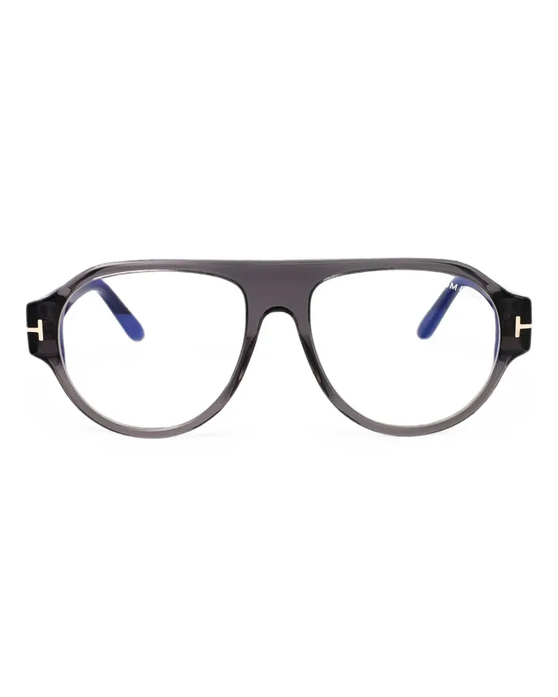 Tom Ford pilot-frame glasses - Grau Grau