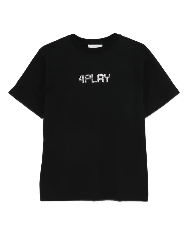 COPERNI 4 Play T-Shirt - Schwarz Schwarz