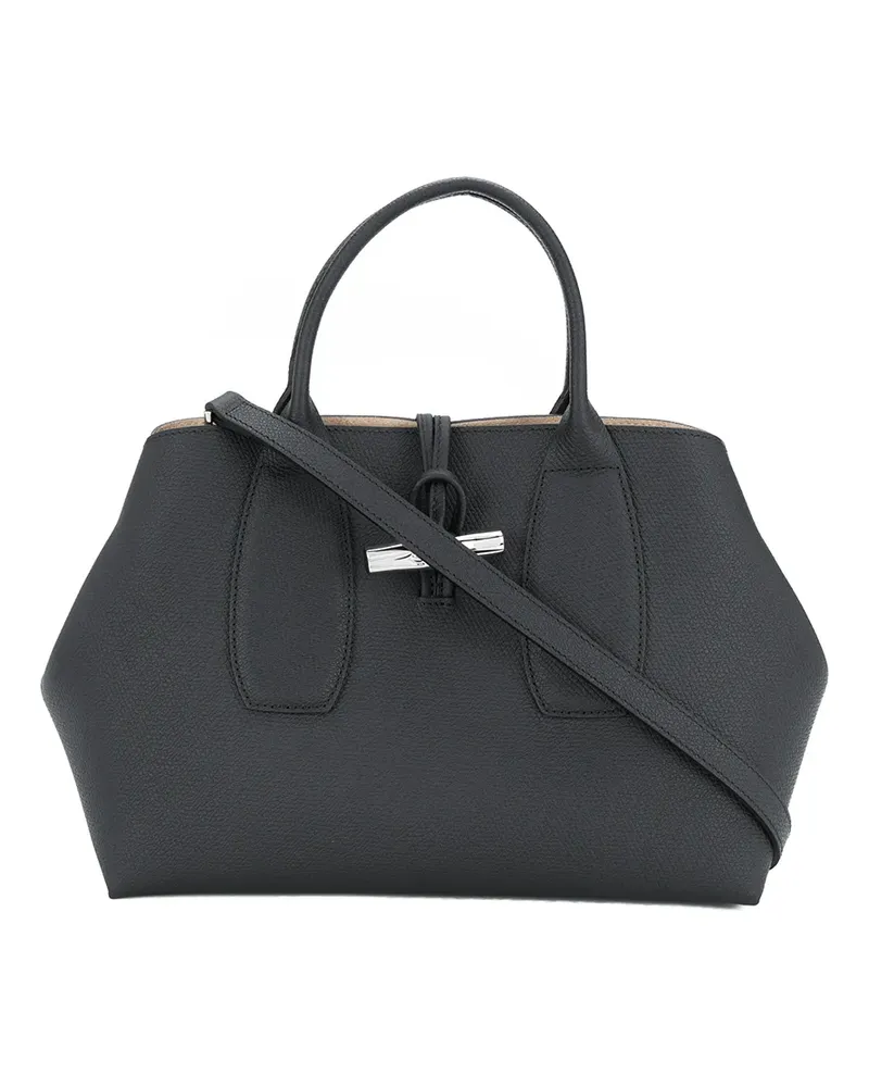 Longchamp Roseau Shopper - Schwarz Schwarz
