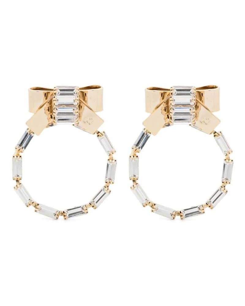 Rosantica Ohrringe mit Schleife - Gold Gold