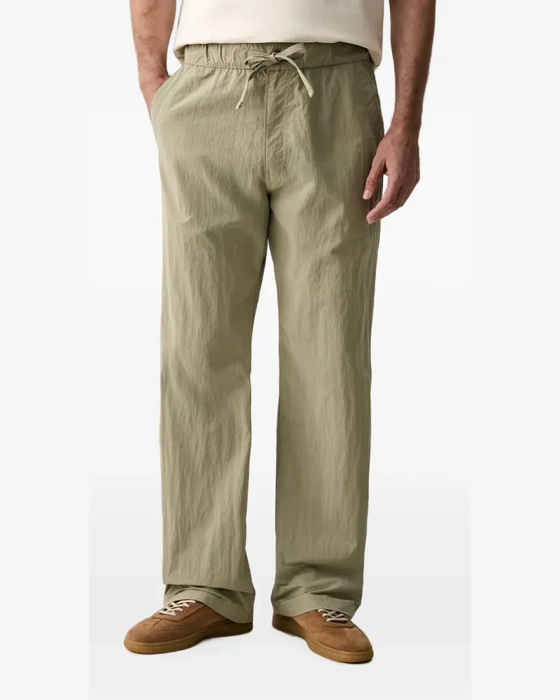 Michael Kors Straight-Leg-Hose mit Kordelzug - Grün Grün