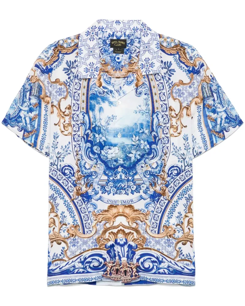 Camilla Adventures Hemd - Blau Blau