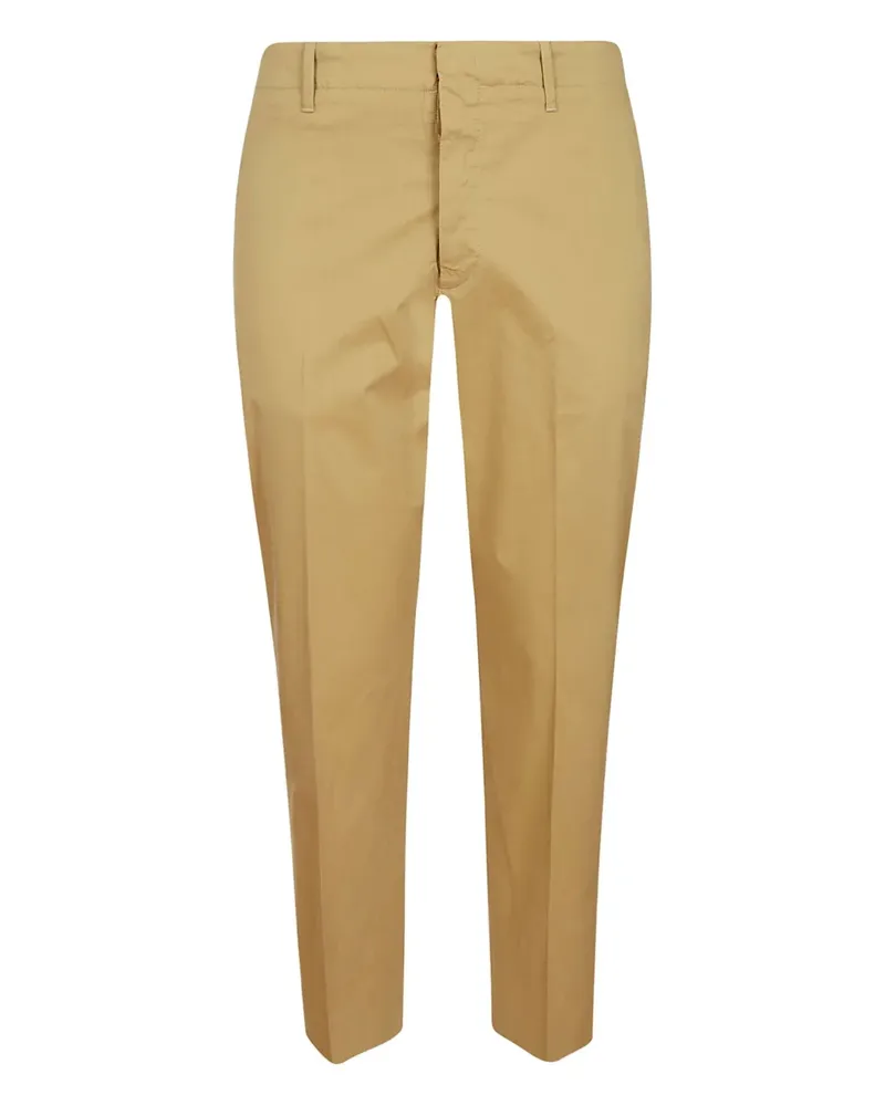 Alpha Industries Reißverschluss-Hose mit Gürtelschlaufe - Nude Nude
