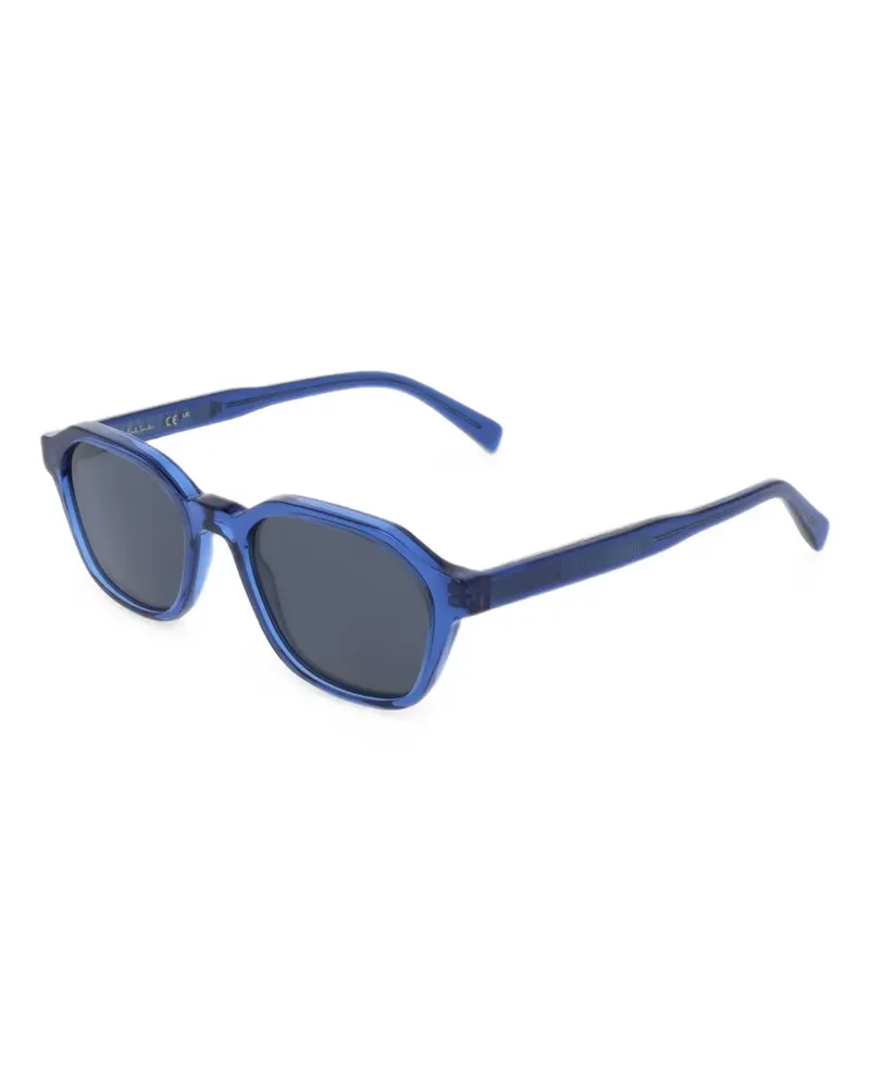 Paul Smith Mayton geometric-frame sunglasses - Blau Blau
