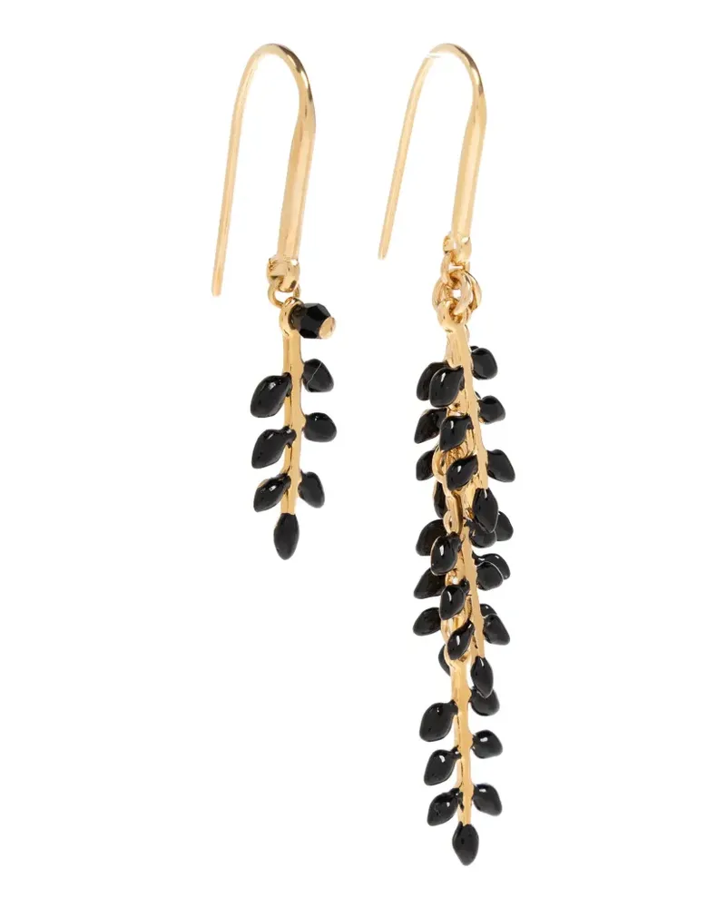 Isabel Marant leaf drop earrings - Gold Gold