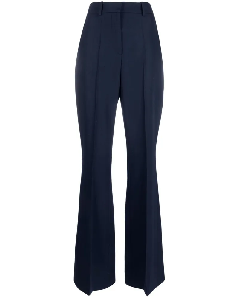 Balmain Ausgestellte Hose - Blau Blau