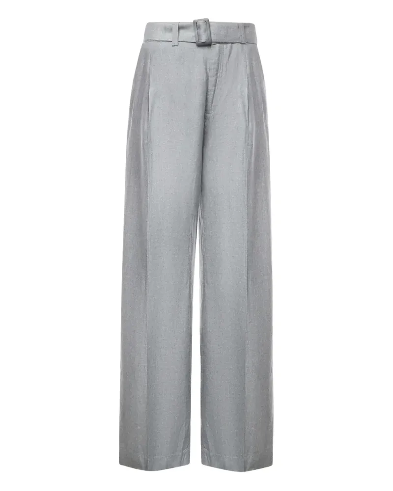Dondup belted trousers - Grau Grau