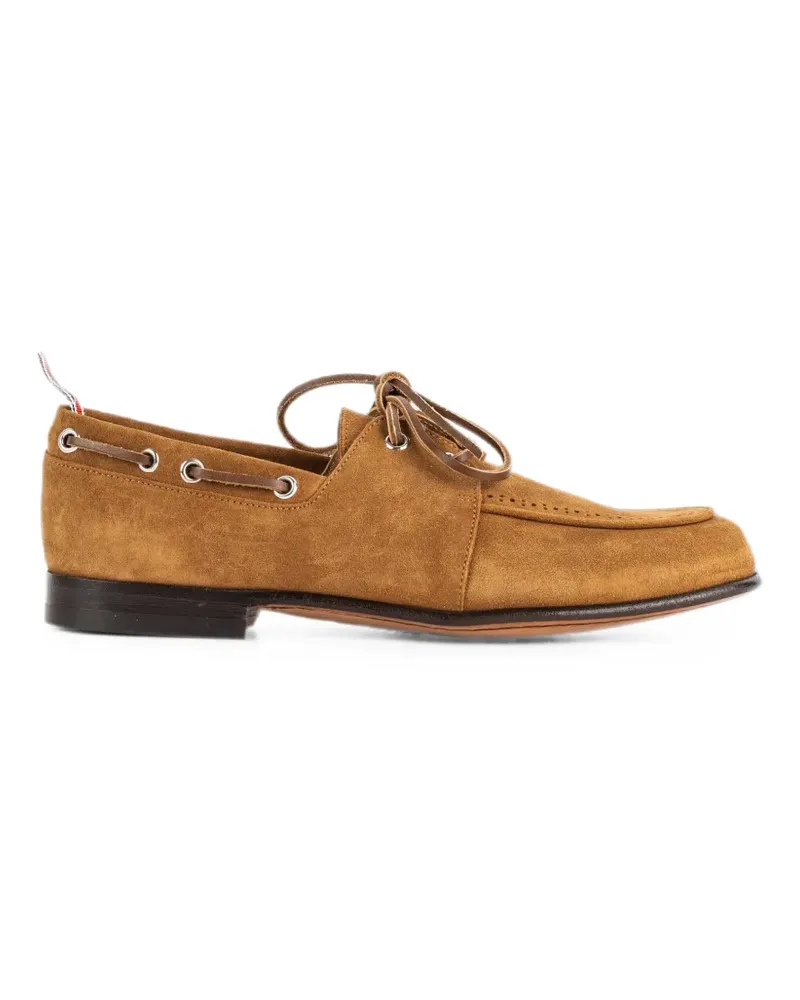 Thom Browne Segelschuhe aus Wildleder - Braun Braun