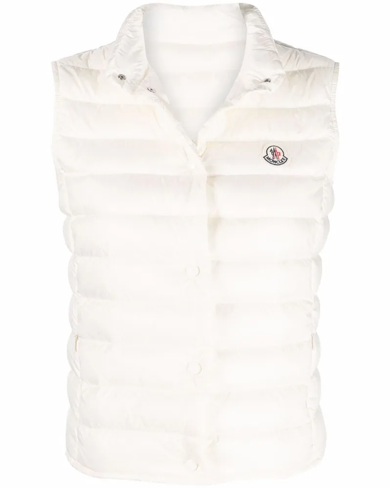 Moncler Liane Weste - Weiß Weiß