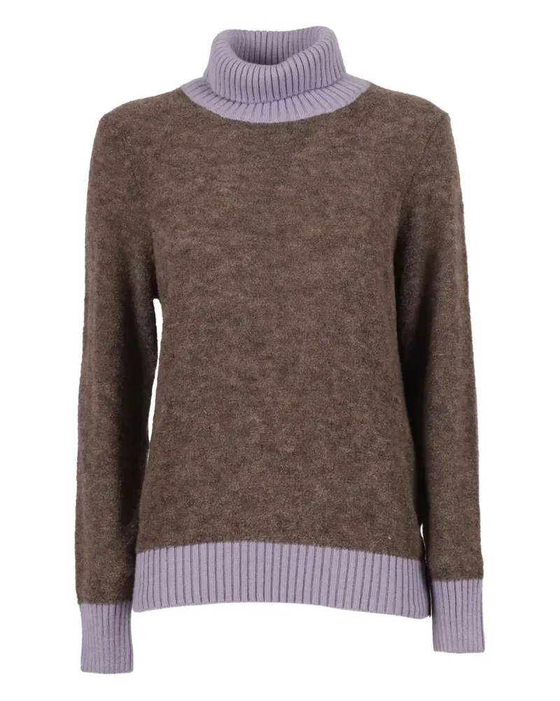 K-Way Grazay Rollkragenpullover - Braun Braun