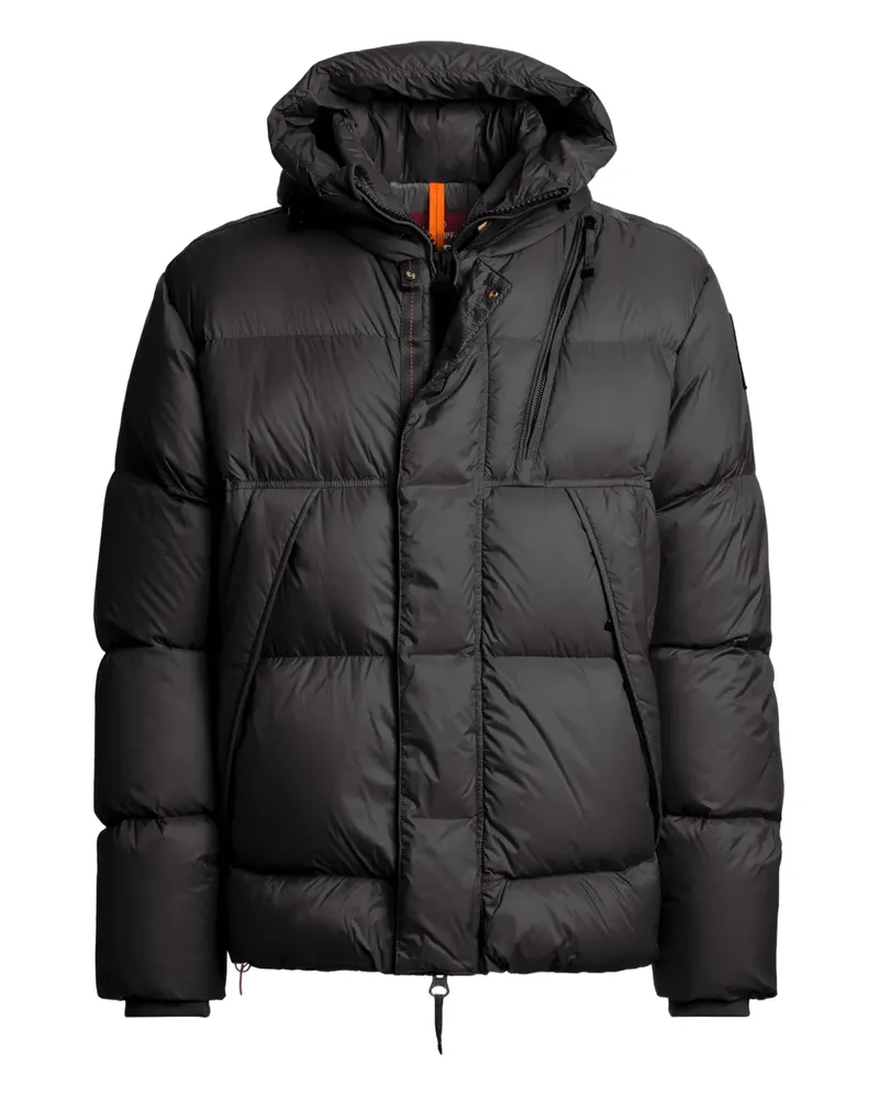 Parajumpers Gefütterte Kapuzenjacke - Schwarz Schwarz