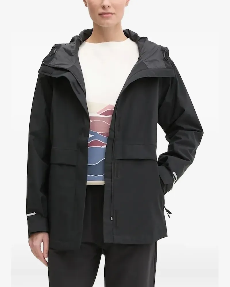 Columbia Sportswear Company Wasserdichte Kapuzenjacke - Schwarz Schwarz