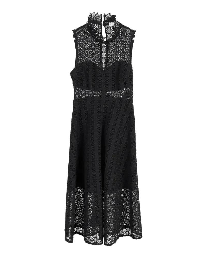 Sandro Alisa midi dress - Schwarz Schwarz