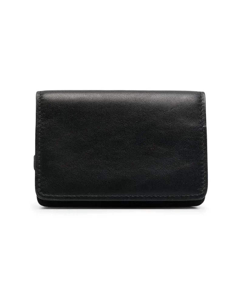 Common Projects Portemonnaie mit Klappe - Schwarz Schwarz