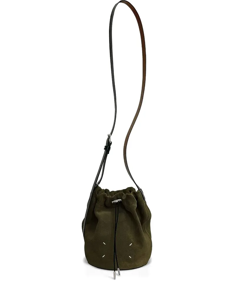 Maison Margiela Beuteltasche mit Kordelzug - Grün Grün