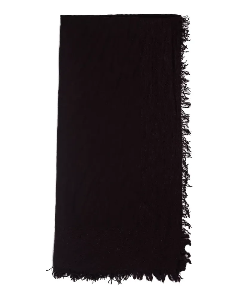 Faliero Sarti Ausgefranster Schal - Braun Braun