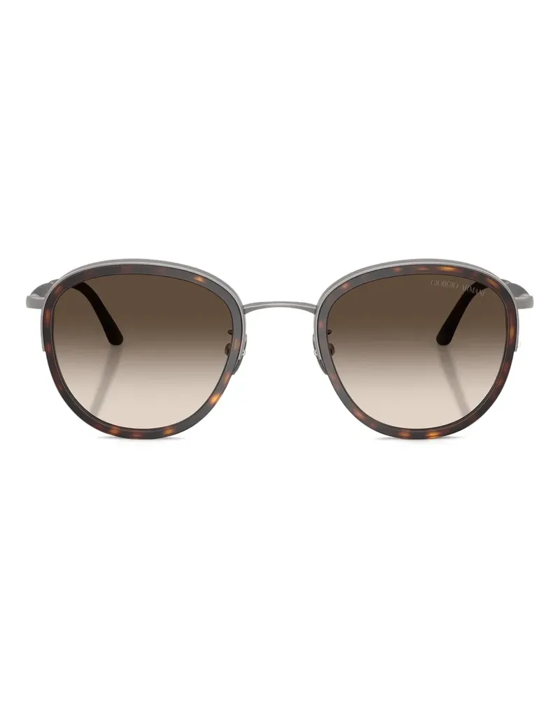 Giorgio Armani round-frame sunglasses - Braun Braun