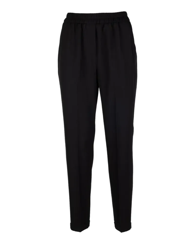 VIA MASINI 80 elasticated trousers - Schwarz Schwarz