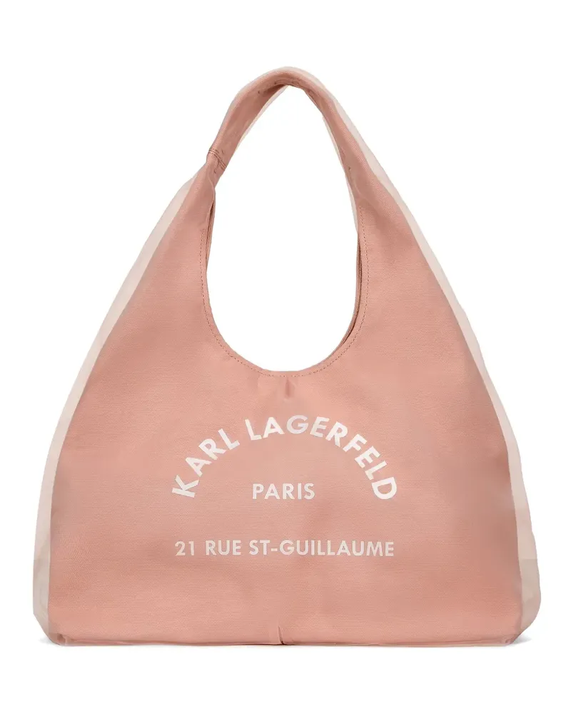 Karl Lagerfeld Rue St-Guillaume tote bag - Rosa Rosa