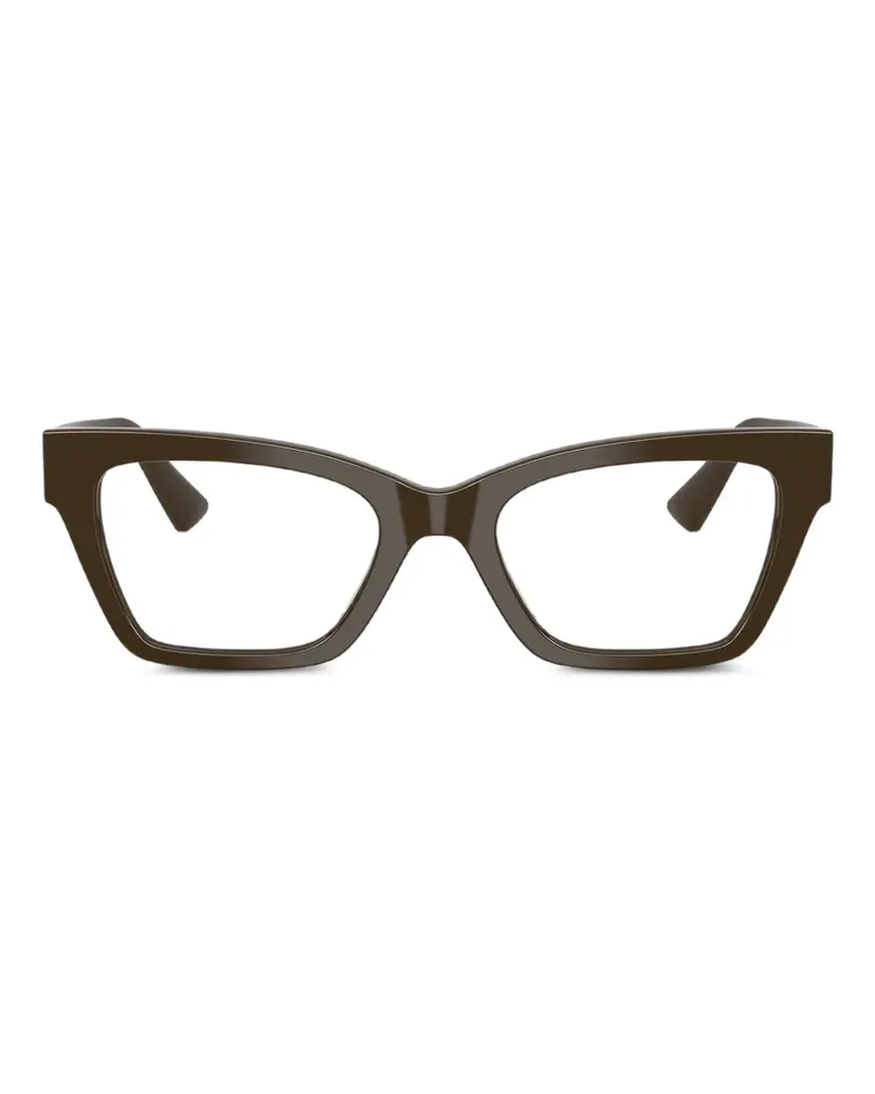 Giorgio Armani square-frame glasses - Braun Braun