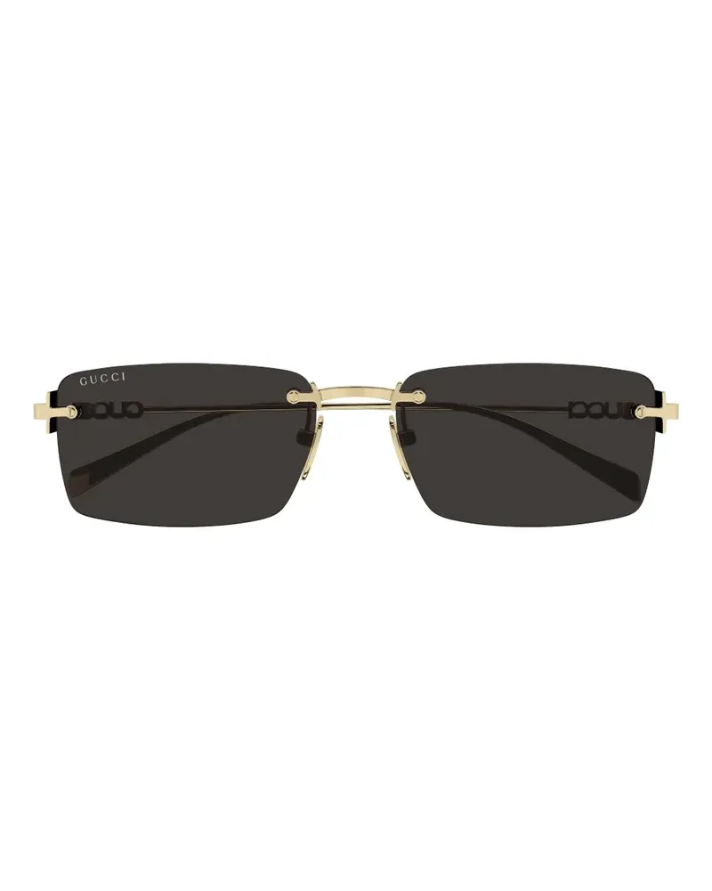 Gucci Eckige GG1941S Sonnenbrille - Gold Gold
