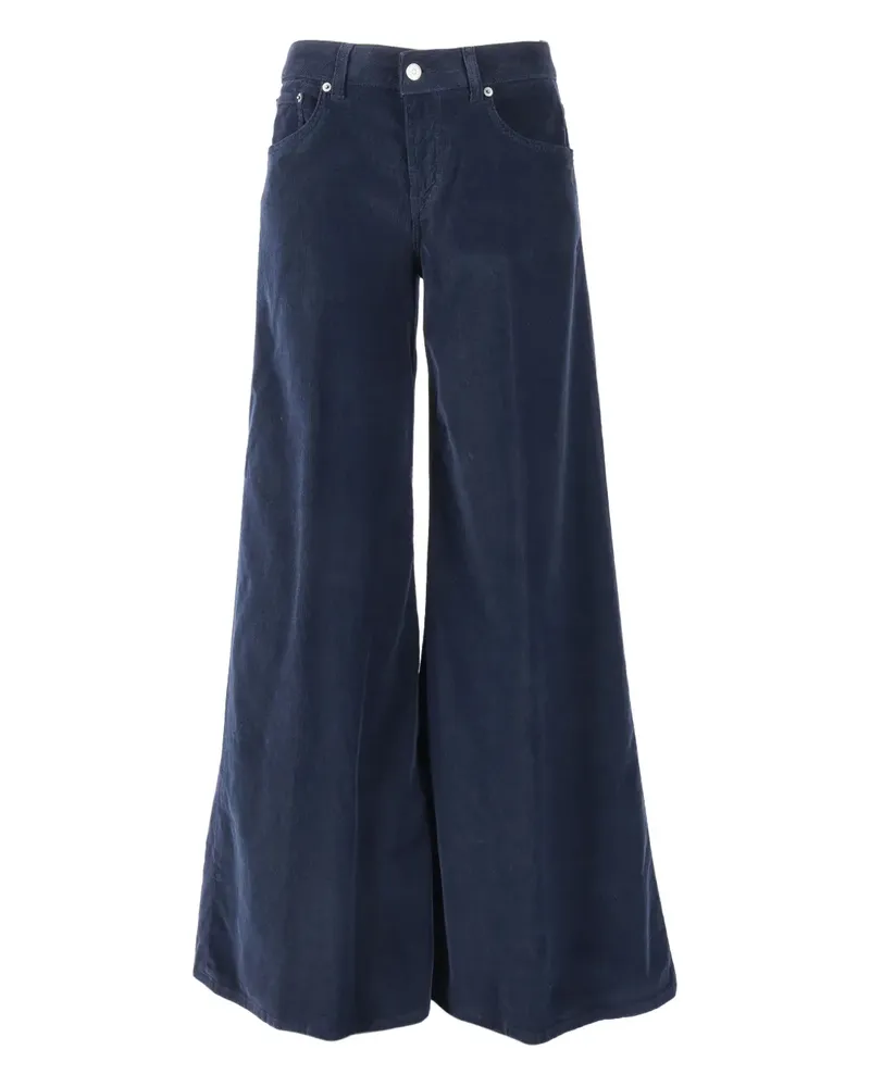 Dondup Weite Cordhose - Blau Blau