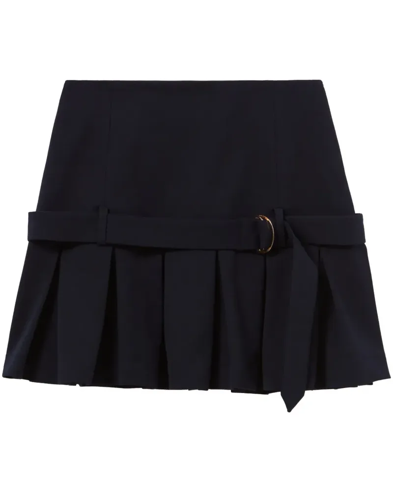 Claudie Pierlot Klassischer Minirock - Blau Blau