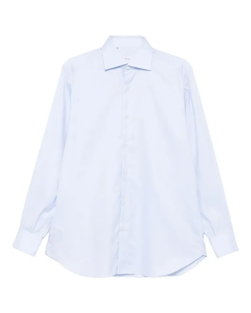 Brioni cotton shirt - Blau Blau